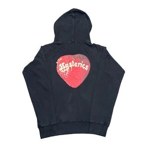 Cutest Hysteric Glamour Strawberry Skull Hoodie